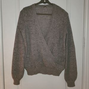 Free People Sweater, Small, Neutral cream/tan/brown, Alpaca and Wool
